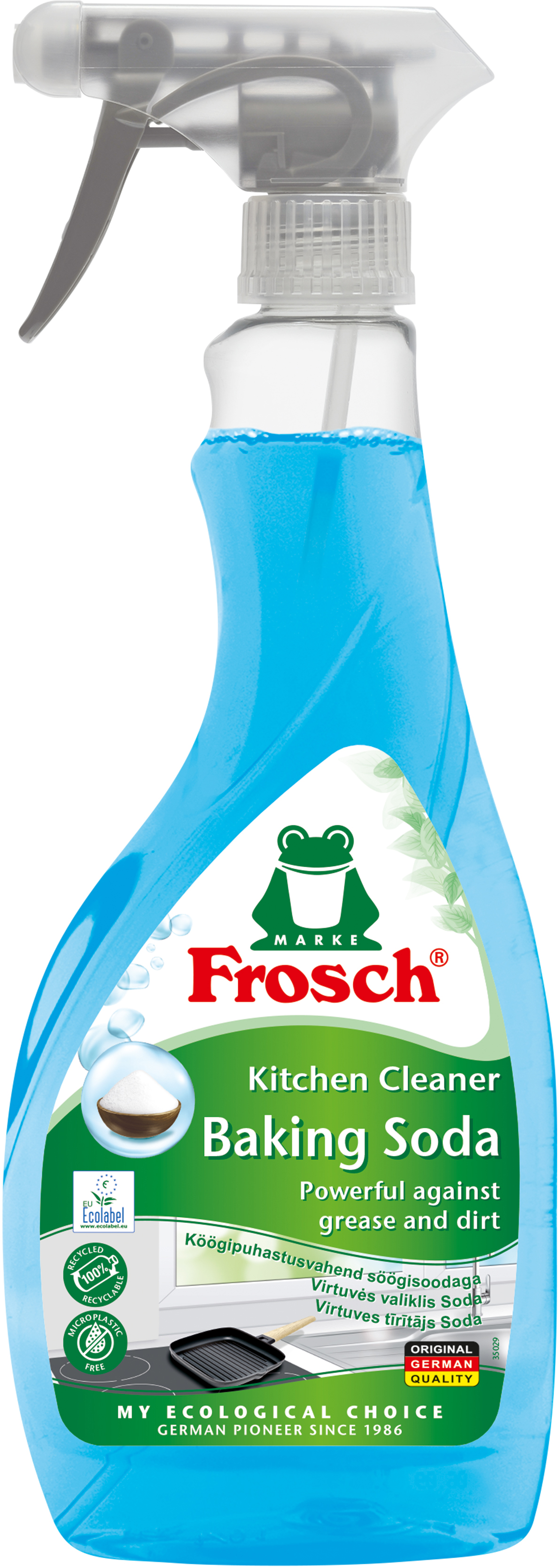 اسپری  پاک کننده چند منظوره سطوح آشپزخانه فروش Frosch اورجینال