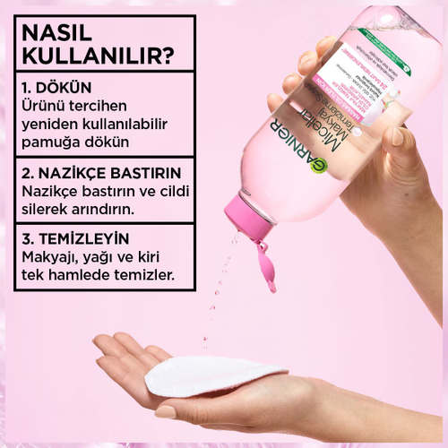 میسلار واتر گارنیر 400 میل مدل Skin Naturals
