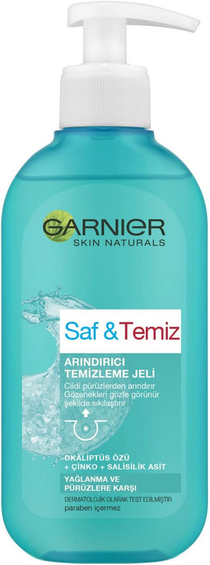 ژل شستشوی پوست چرب گارنیر