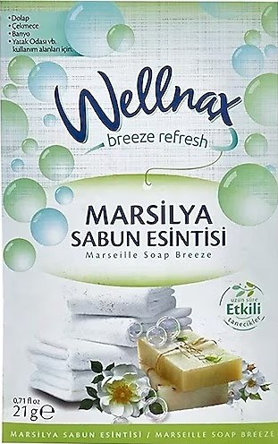 خوشبو کننده کمد لباس و کشو ولناکس با رایحه صابون مارسی