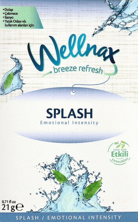 خوشبو کننده کمد لباس و کشو ولناکس با رایحه اسپلش افکت