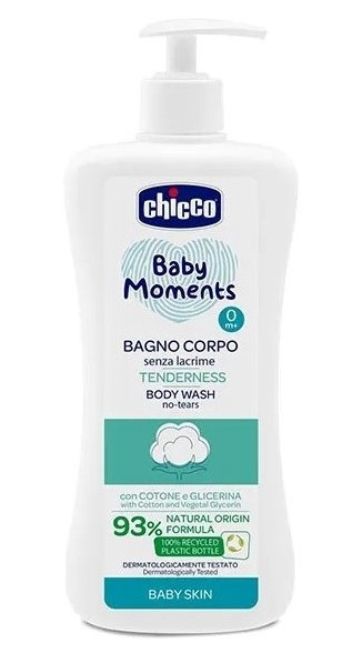 شامپو بدن کودک سری Baby Moments چیکو مدل TENDERNESS