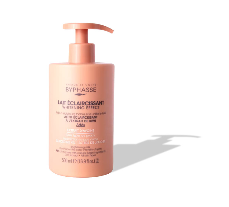 شیر بدن روشن کننده پوست بایفاس با عصاره جو