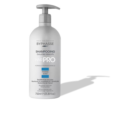 شامپو Hair PRO ضد موخوره بایفاس مدل Boucles Ressorts مناسب موهای فر
