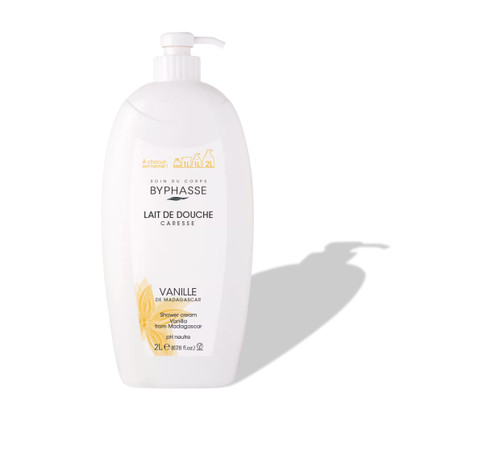 شامپو بدن 2 لیتری بایفاس اسپانیا مدل Vanille De Madagascar
