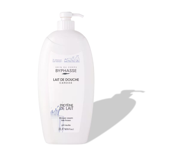 شامپو بدن 2 لیتری بایفاس اسپانیا مدل Protéine De Lait