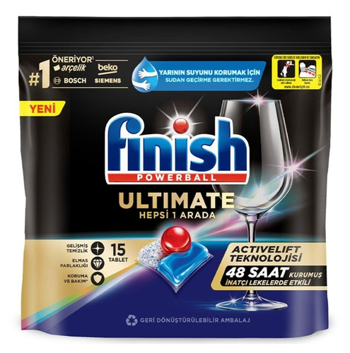 قرص ماشین ظرفشویی 15 عددی سری آلتیمیت فینیش