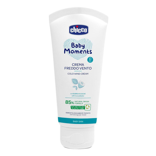 کرم کودک محافظ باد سرد چیکو سری Baby Moments مدل Crema Freddo Vento