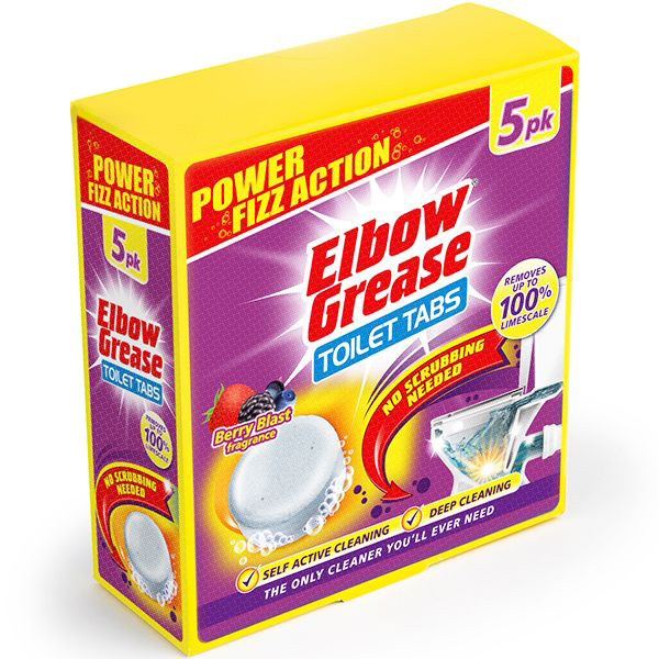 قرص پاک کننده توالت فرنگی البوو گریس انگلستان با رایحه Berry Blast