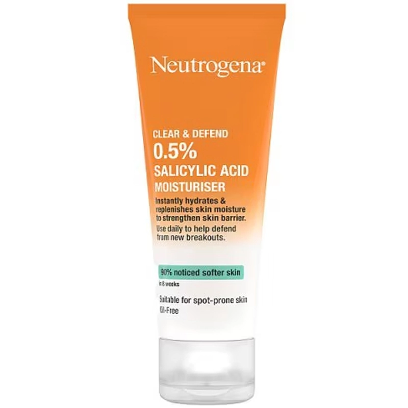 مرطوب‌ کننده‌ صورت بدون چربی ضد آکنه نوتروژینا حاوی اسید سالیسیلیک 0.5%