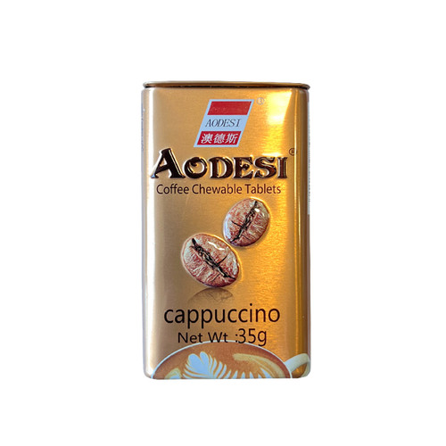 قرص جویدنی قهوه خوشبو کننده دهان اودسی با طعم کاپوچینو