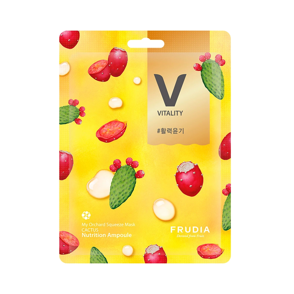 ماسک ورقه ای صورت کاکتوس فرودیا مدل Vitality