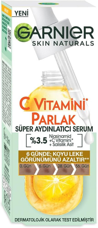سرم ضد لک و روشن کننده گارنیر با ویتامین C خالص