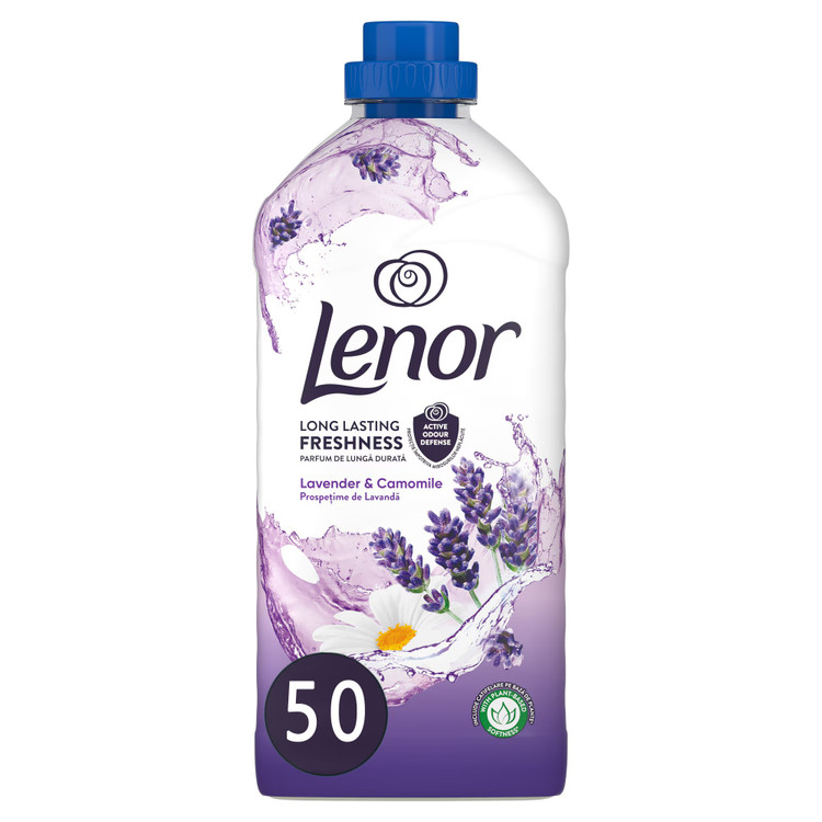 نرم کننده و خوشبو کننده لباس لنور با رایحه اسطوخودوس و بابونه