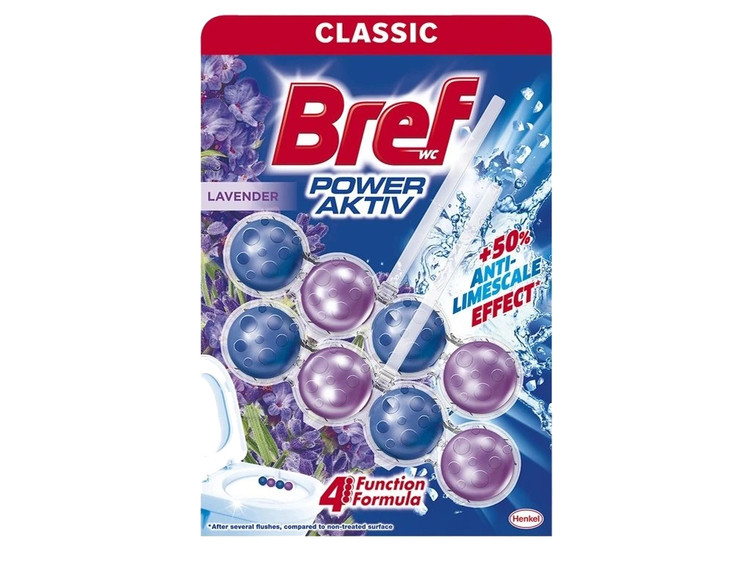 خوشبو کننده توپی توالت فرنگی 8 عددی برف با رایحه اسطوخودوس