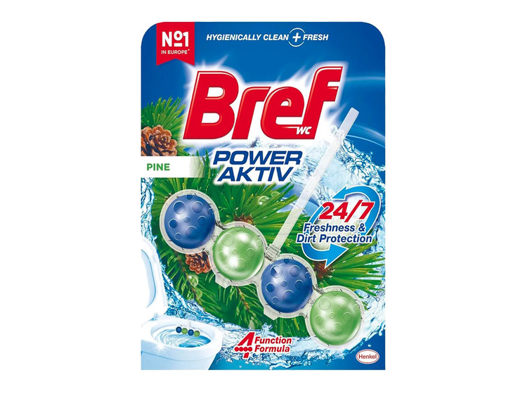 خوشبو کننده توپی توالت فرنگی 4 عددی برف با رایحه کاج