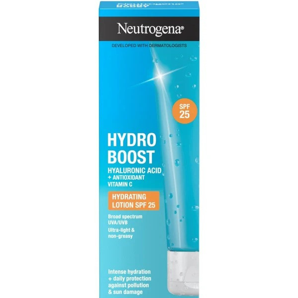 لوسیون مرطوب کننده روزانه نوتروژینا با SPF25 سری ®Hydro Boost