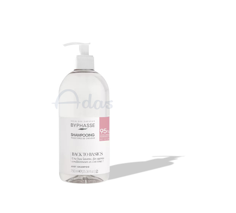 شامپو ملایم Back to Basics بایفاس اسپانیا مناسب استفاده برای انواع مو