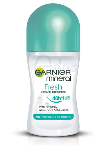 مام رول زنانه ضد تعریق 48 ساعته گارنیر مدل Fresh