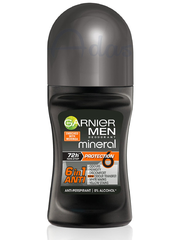 مام رول مردانه ضد تعریق 72 ساعته گارنیر مدل Protection