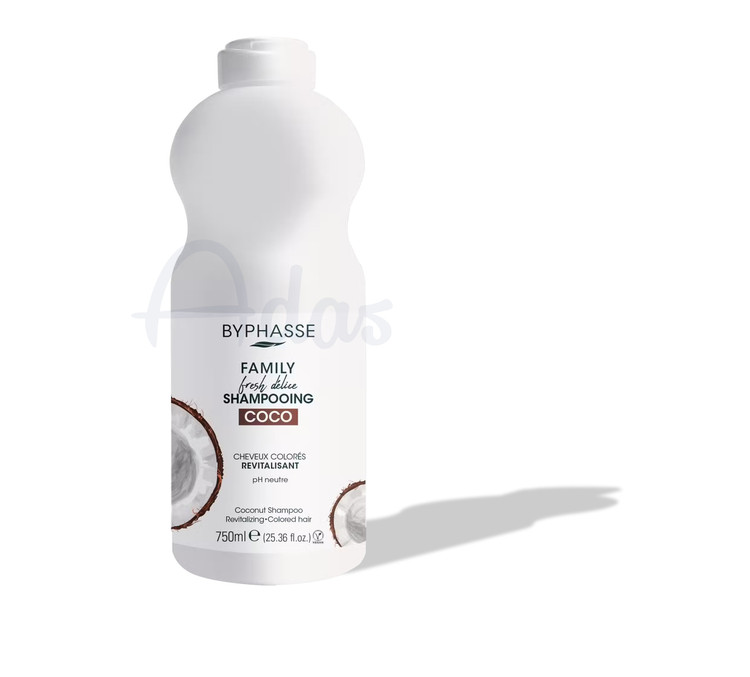 شامپو خانواده بایفاس مدل COCO مناسب موهای رنگ شده