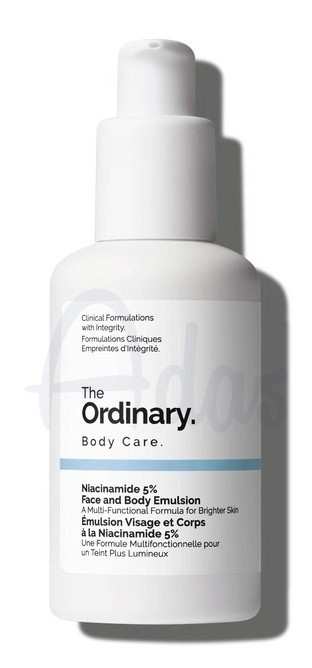 لوسیون سبک نیاسینامید %5 اوردینری آبرسان و یکنواختکننده رنگ پوست صورت و بدن