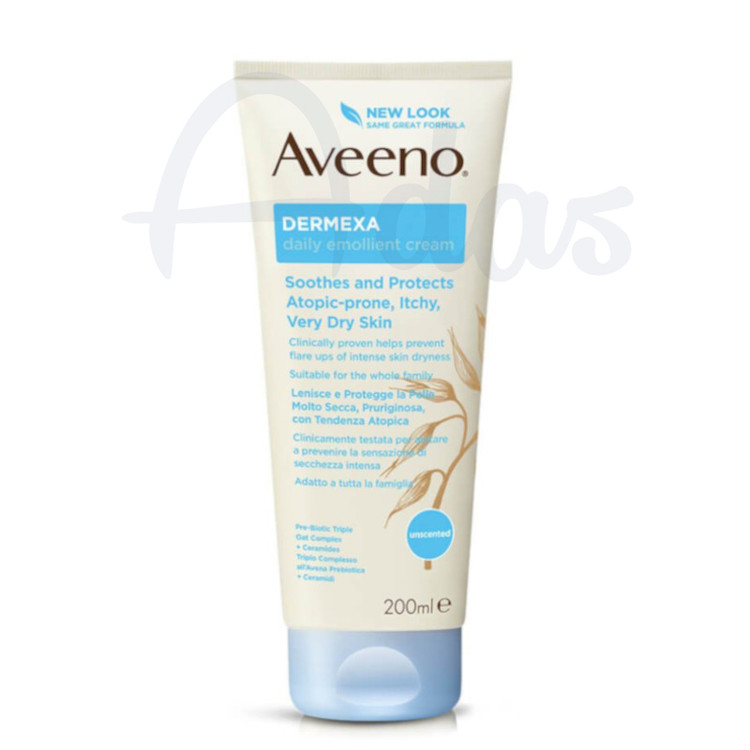 کرم نرم کننده و مرطوب کننده روزانه آوینو فرانسه | مدل DERMEXA ضد خارش و ضد اگزما