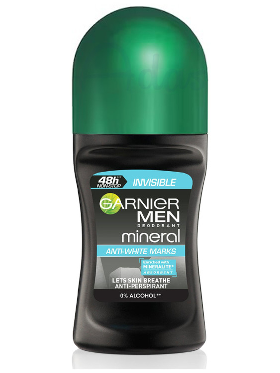 مام رول مردانه ضد تعریق 48 ساعته گارنیر مدل Invisible