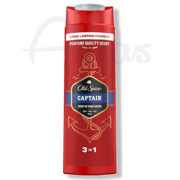 شامپو 3 در 1 Old Spice مدل CAPTAIN