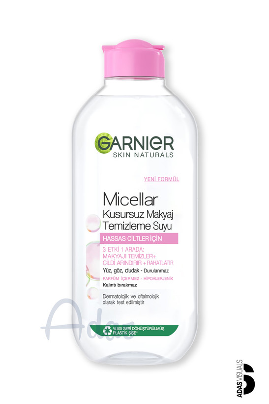 میسلار واتر گارنیر 400 میل مدل Skin Naturals | مناسب پوست های حساس