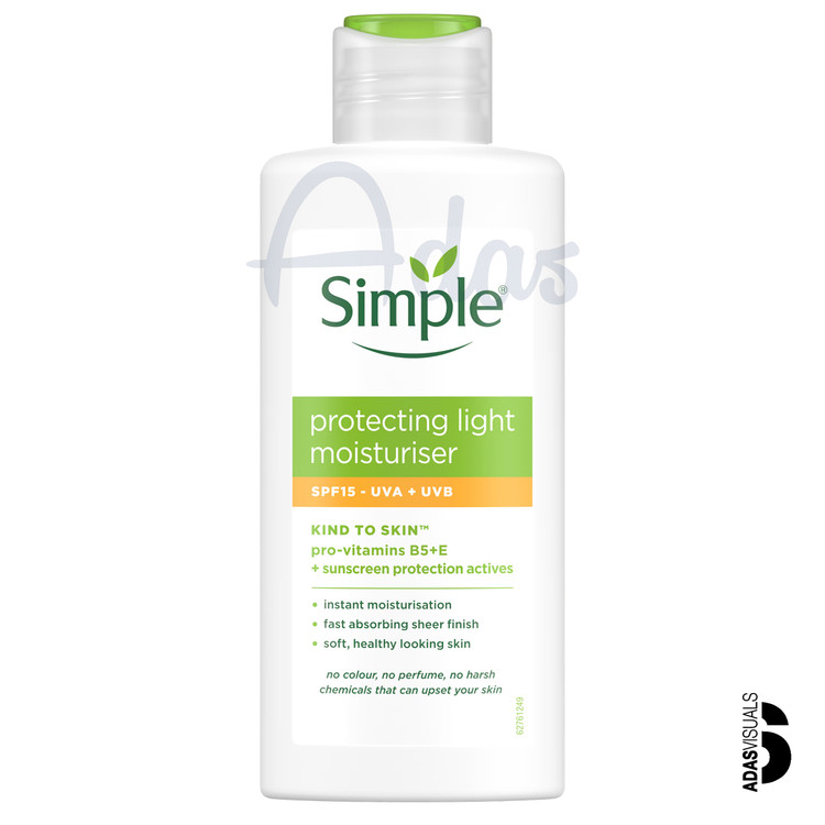 کرم مرطوب کننده سبک و محافظ پوست سیمپل با SPF15