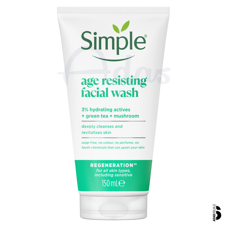 ژل شستشوی ضد پیری صورت سیمپل