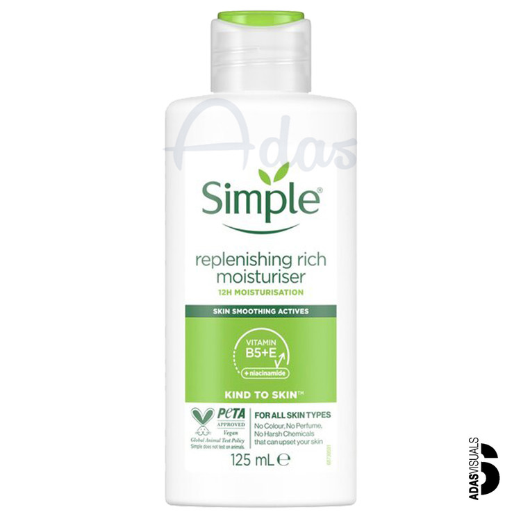 کرم مرطوب کننده غنی و مغذی سیمپل مدل ریچ | مناسب پوست های خشک و حساس
