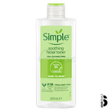 تونر تسکین دهنده صورت سیمپل مناسب پوست های حساس