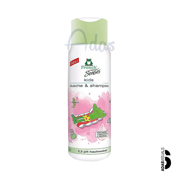 شامپو و ژل بدن ۲ در ۱ کودک Frosch
