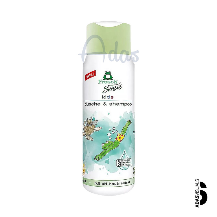 شامپو و ژل بدن ۲ در ۱ کودک Frosch