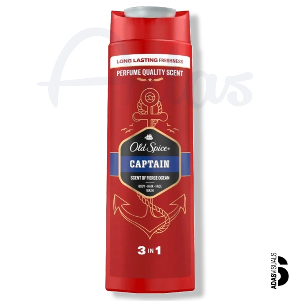 شامپو 3 در 1 Old Spice مدل CAPTAIN
