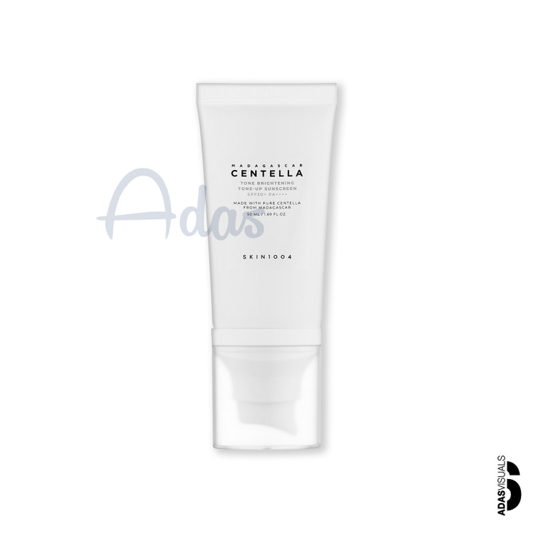 کرم ضد آفتاب روشنکننده با رنگ ملایم و طبیعی سنتلا کره جنوبی با SPF50