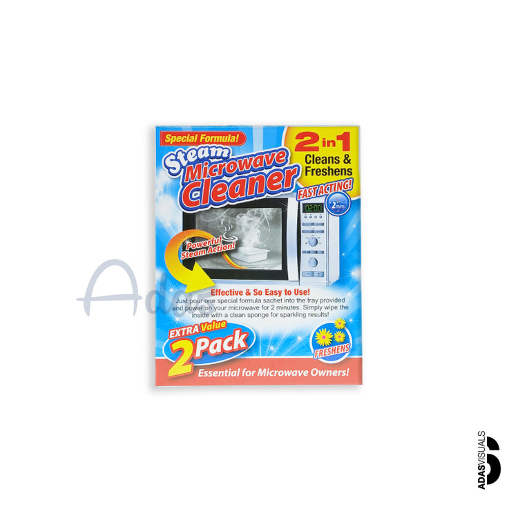 پاک کننده مایکروویو ۲ در ۱ بریتانیایی PMS با عملکرد بخار