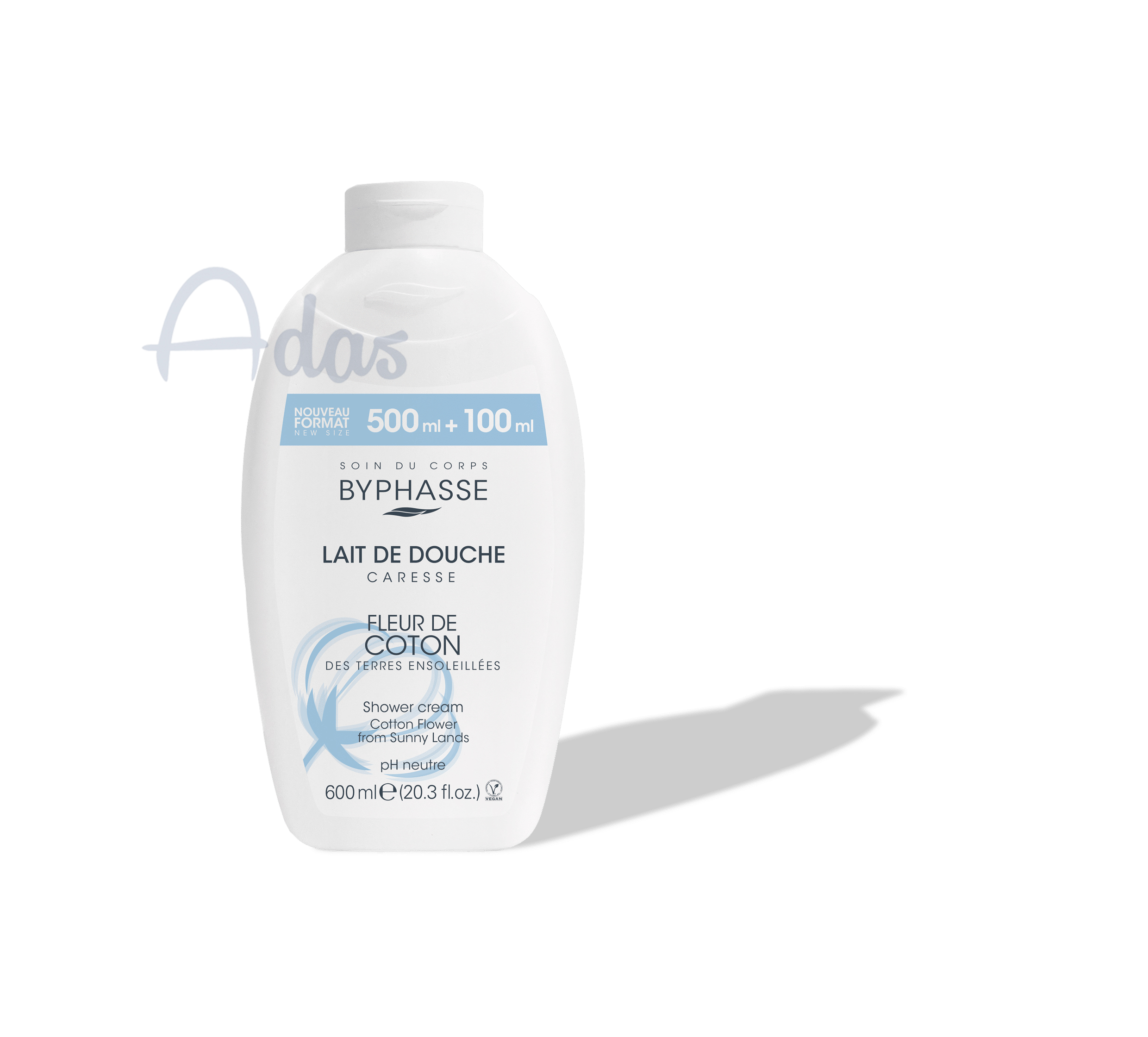 شامپو بدن بایفاس اسپانیا حجم 600 میل | مدل Fleur de Coton