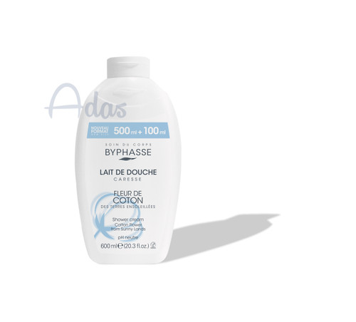 شامپو بدن بایفاس اسپانیا حجم 600 میل | مدل Fleur de Coton