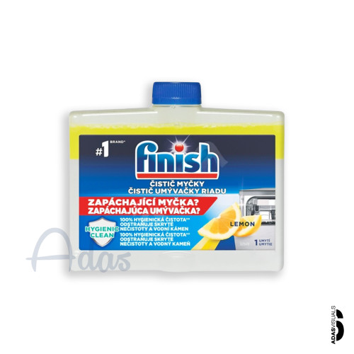 جرم گیر ماشین ظرفشویی فینیش | 250 میل با رایحه لیمویی