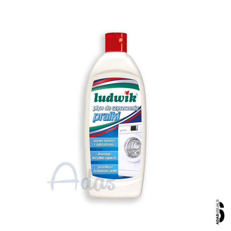 مایع جرمگیر و پاککننده تخصصی ماشین لباسشویی لودویک