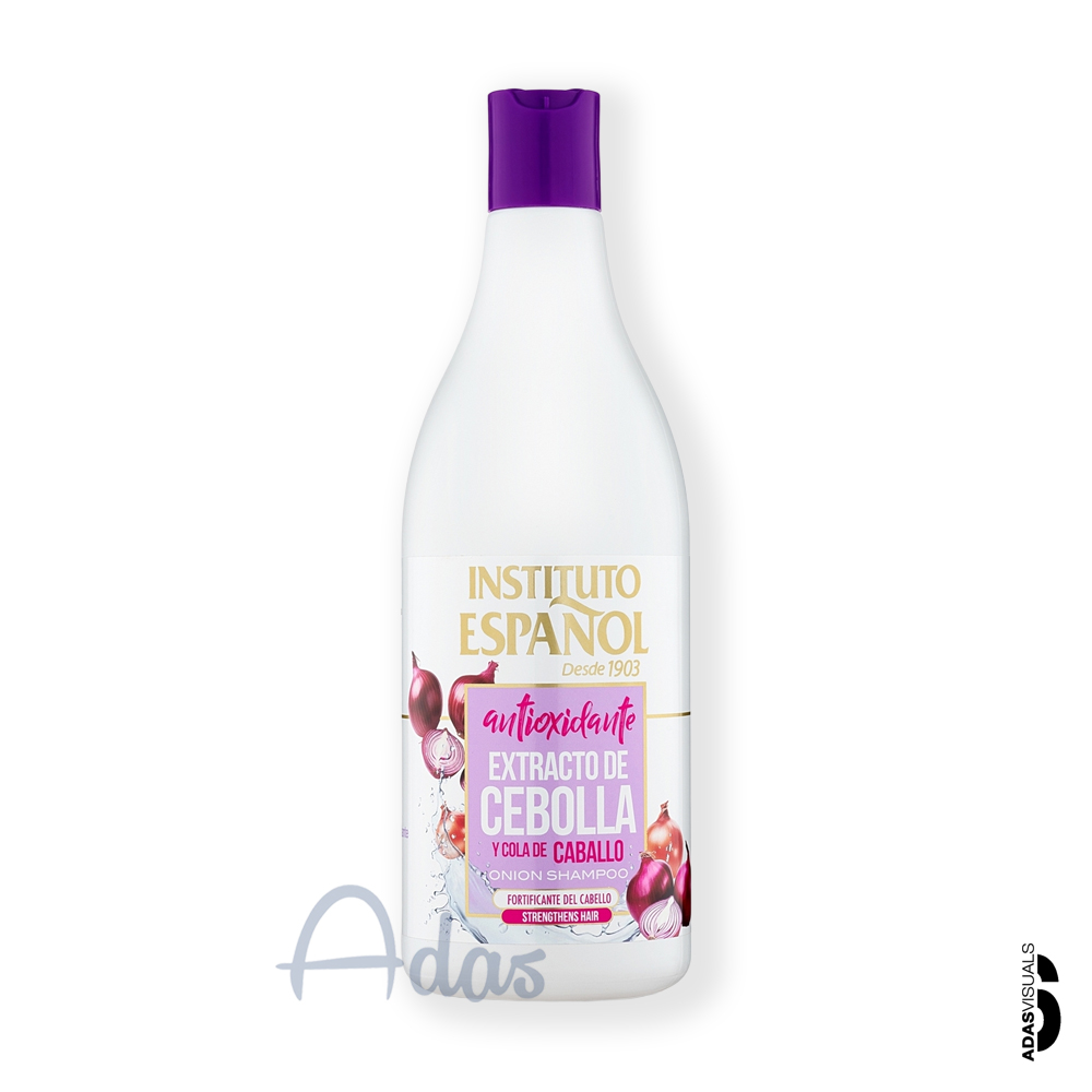 شامپو تقویت‌کننده عصاره پیاز Instituto Español | احیاءکننده و مناسب موهای آسیب‌دیده