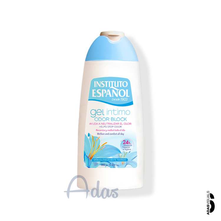 ژل شوینده بهداشتی ضد بو بانوان Instituto Español | مدل Odor Block