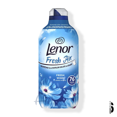 نرمکننده و خوشبوکننده لباس لنور، 76 بار شستشو | با رایحه نسیم خنک