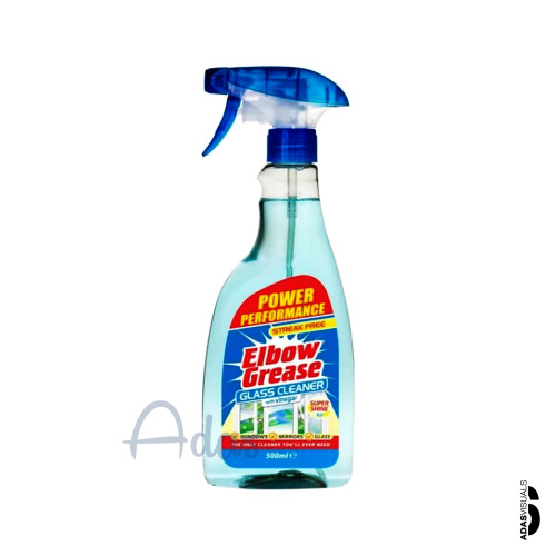 اسپری شیشه پاک کن Elbow Grease بریتانیا | حاوی سرکه، حجم 500 میل