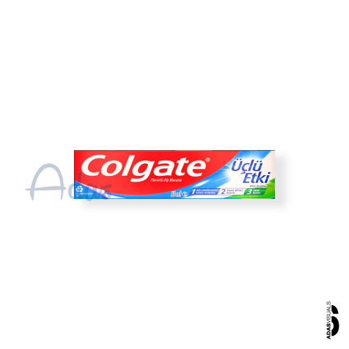 خمیردندان Colgate Triple Action | حجم 50 میل با طعم نعناع