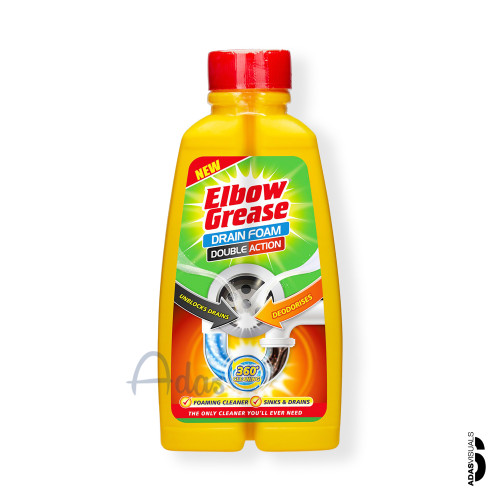 فوم لوله بازکن 2 فاز Elbow Grease بریتانیا | تمیز کننده قوی با رایحه لیمویی
