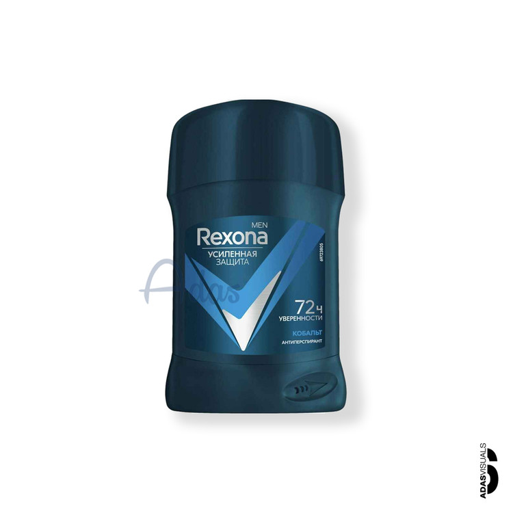 دئودورانت استیک 72 ساعته مردانه Rexona | مدل Cobalt با رایحه خنک و انرژیبخش